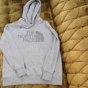 The North Face Light Gray Womens Hoodie